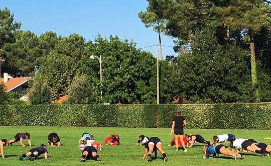 cours de sport en groupe Aude