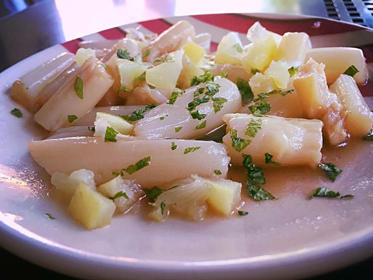 salade d'asperges