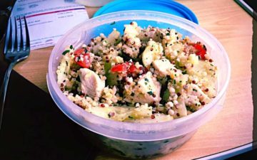 salade quinoa légumes poulet